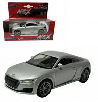 Welly Машинка Audi TT Coupe металл 43695W-S серебристый