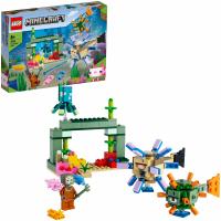 LEGO. Конструктор 21180 Minecraft Underwater (Битва со Стражем)